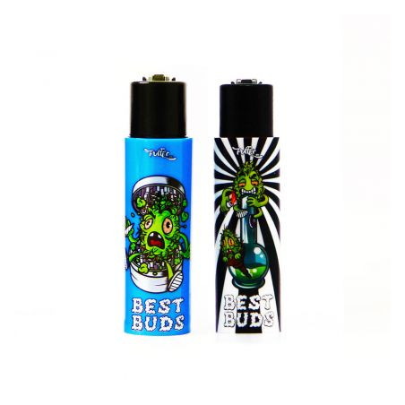 Bricheta 'Clipper' cu Grinder 'Blue/White' - x1buc.