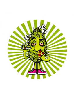 Grinder 'Best Buds' din Metal 'Pizza' - 4Part Ø-50mm