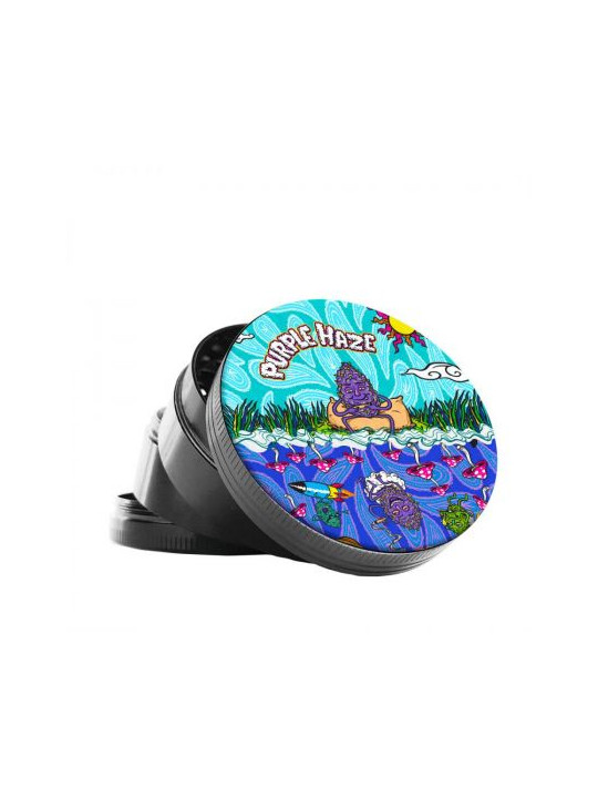 Grinder 'Best Buds' din Metal 'Purple Haze' - 4Part Ø-50mm