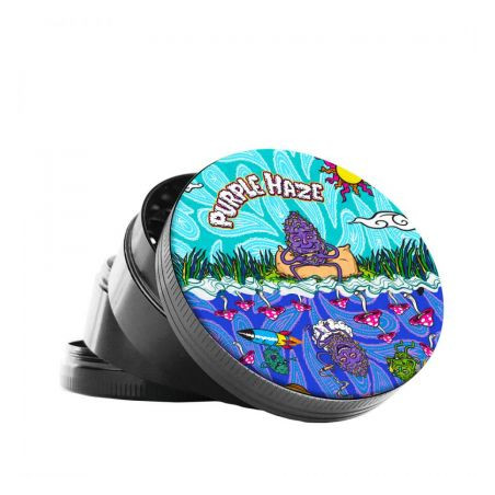 Grinder 'Best Buds' din Metal 'Purple Haze' - 4Part Ø-50mm