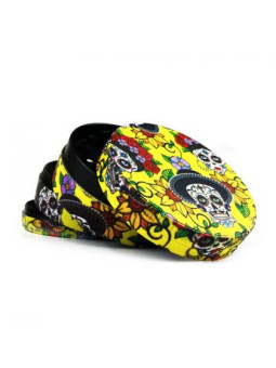 Grinder 'Best Buds' din Metal 'Colorful Mexican Skulls' - 4Part Ø-50mm
