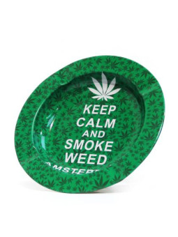 Scrumiera 'Keep Calm' din Metal