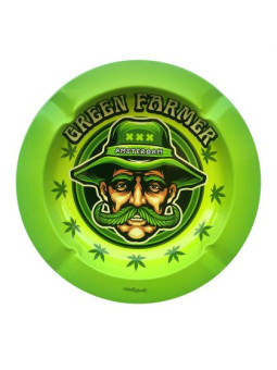 Scrumiera 'Green Farmer' din Metal