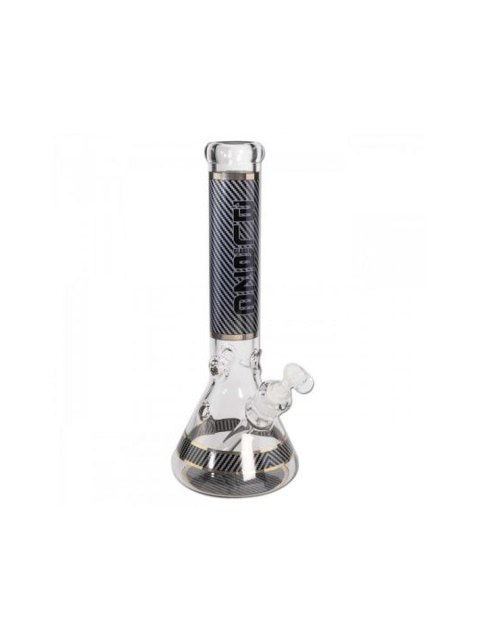 Bong 'Blaze' Beaker Stripes H-350mm