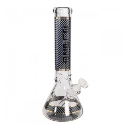 Bong 'Blaze' Beaker Stripes H-350mm