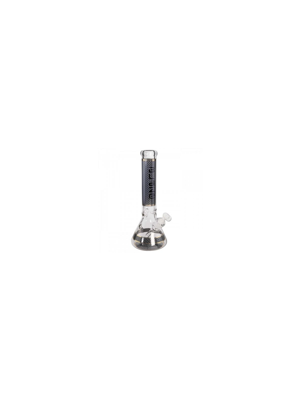 Bong 'Blaze' Beaker Stripes H-350mm