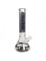 Bong 'Blaze' Beaker Stripes H-350mm