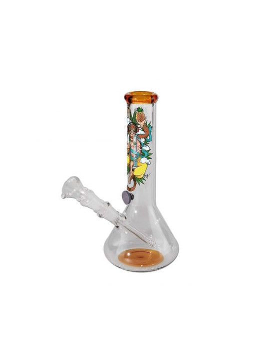 Bong 'Black Leaf' Hanuman Beaker H-240mm