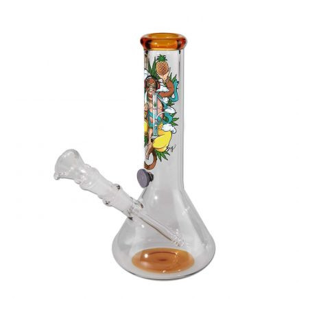 Bong 'Black Leaf' Hanuman Beaker H-240mm