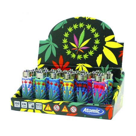Bricheta 'Clipper' cu Cover 'Atomic Weed Leaf' - x1 buc.