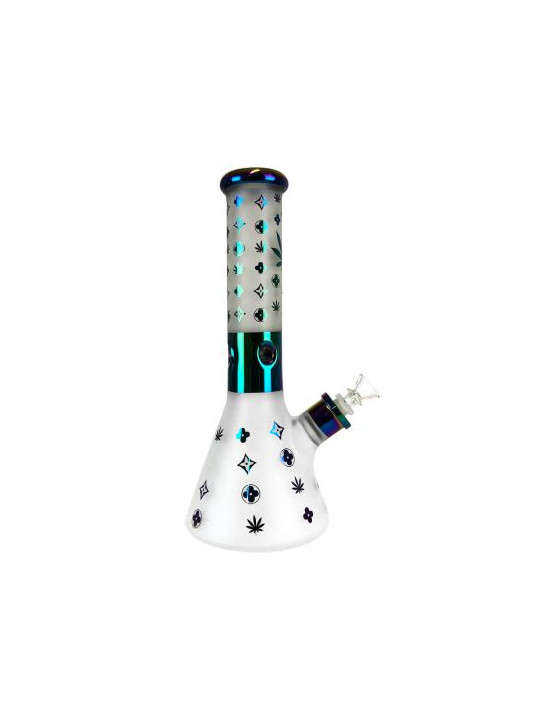 Bong 'Rainbow' Weed Vuitton Classy H-320mm