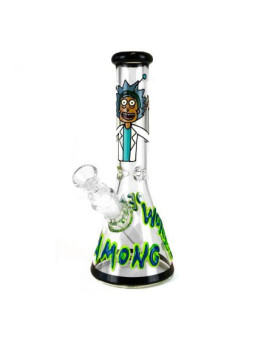 Bong 'Cartoons' Rick 'Hand Made' H-250mm