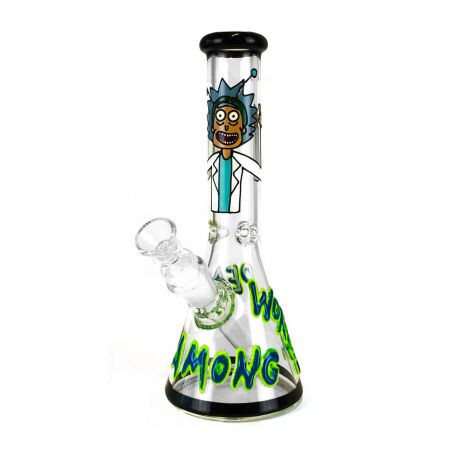 Bong 'Cartoons' Rick 'Hand Made' H-250mm