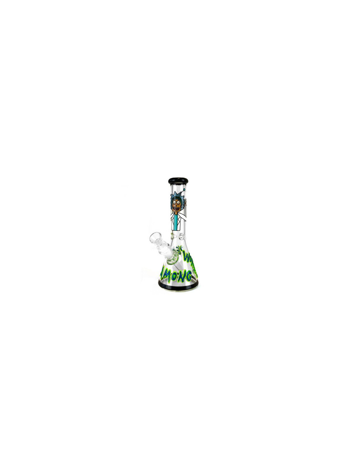 Bong 'Cartoons' Rick 'Hand Made' H-250mm