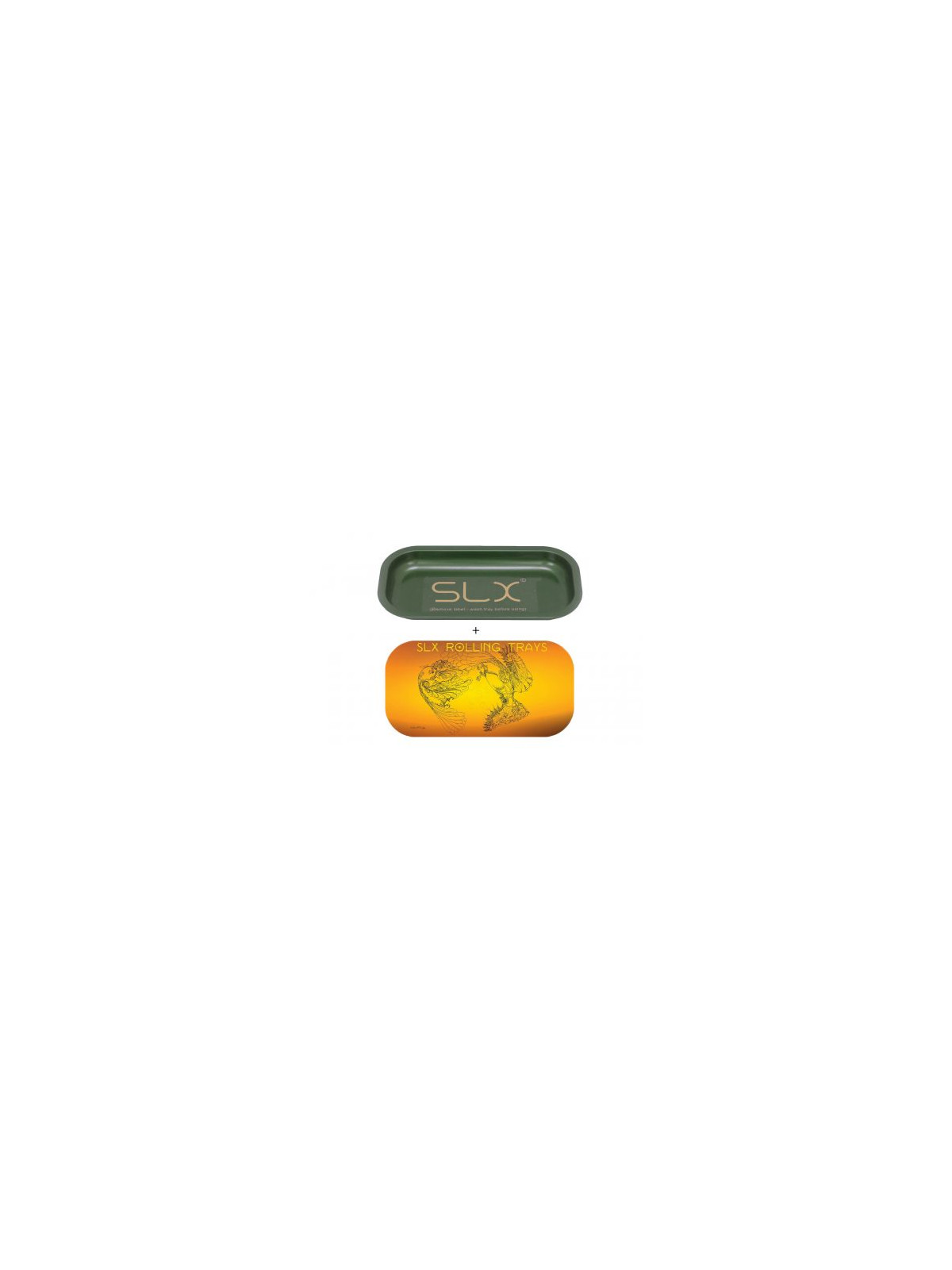 Tava de Rulat Non-Stick 'SLX' Verde + Capac Magnetic 'Love Bird' - Small
