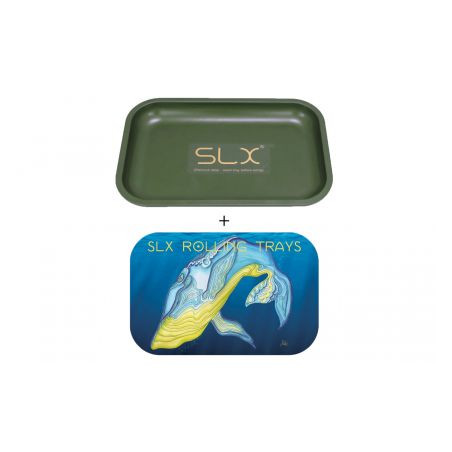 Tava de Rulat Non-Stick 'SLX' Verde + Capac Magnetic 'Blue Whale' - Large