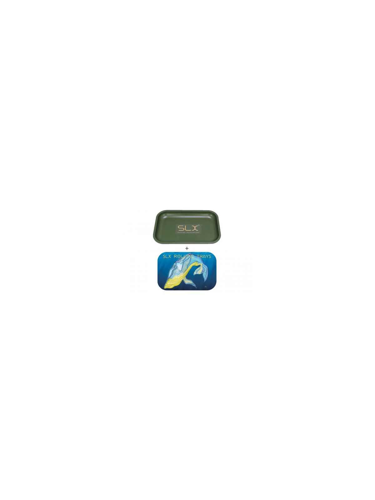Tava de Rulat Non-Stick 'SLX' Verde + Capac Magnetic 'Blue Whale' - Large