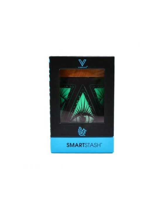 Grinder SmartStash 'V-Syndicate' Illuminati Green 'Medium'