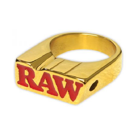 Inel 'RAW' Aur - Suport tigara
