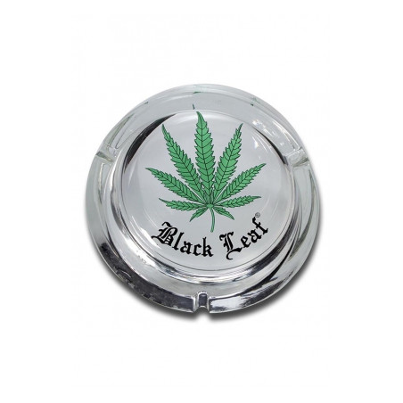 Scrumiera 'Black Leaf' Ø 105mm H 35mm