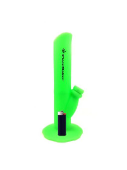 Bong 'PieceMaker' din silicon 'Kermit' H-280mm