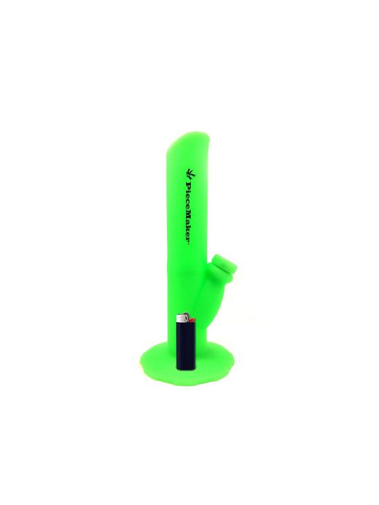 Bong 'PieceMaker' din silicon 'Kermit' H-280mm