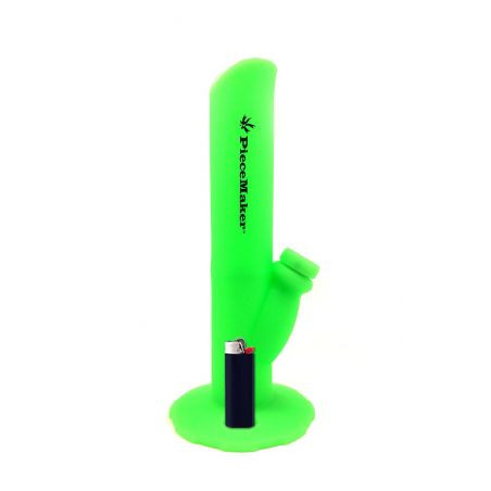 Bong 'PieceMaker' din silicon 'Kermit' H-280mm