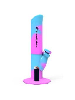 Bong 'PieceMaker' din silicon 'Kermit' H-280mm