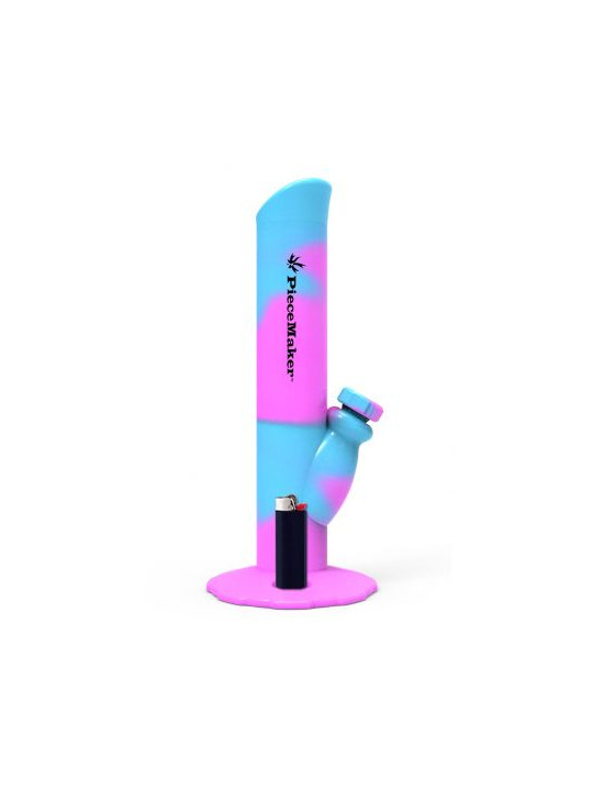 Bong 'PieceMaker' din silicon 'Kermit' H-280mm