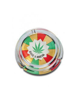 Scrumiera 'Black Leaf'- Have A Break Ø 105mm