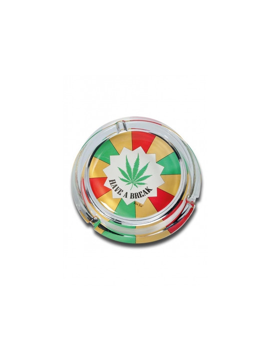 Scrumiera 'Black Leaf'- Have A Break Ø 105mm