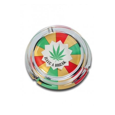 Scrumiera 'Black Leaf'- Have A Break Ø 105mm