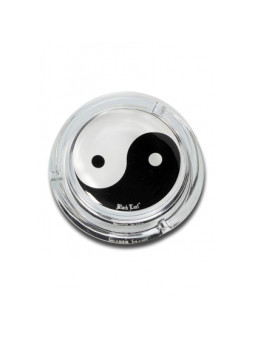 Scrumiera 'Black Leaf' -YingYang Ø 105mm