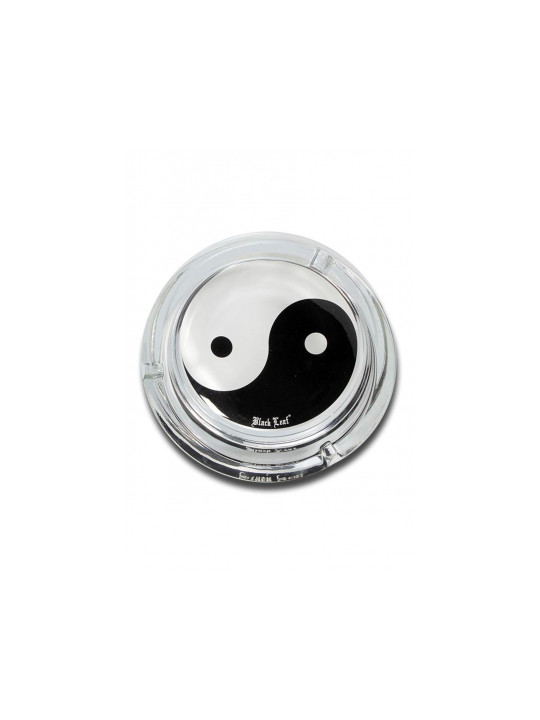Scrumiera 'Black Leaf' -YingYang Ø 105mm