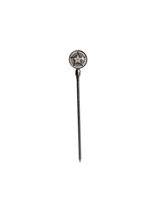 Perie 'Black Leaf' din Metal