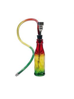 Pipa cu Apa 'Black Leaf' Classic Rasta