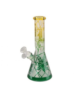 Bong 'Black Leaf' Sandblast H-250mm