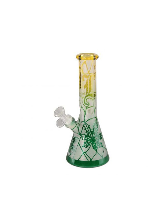 Bong 'Black Leaf' Sandblast H-250mm