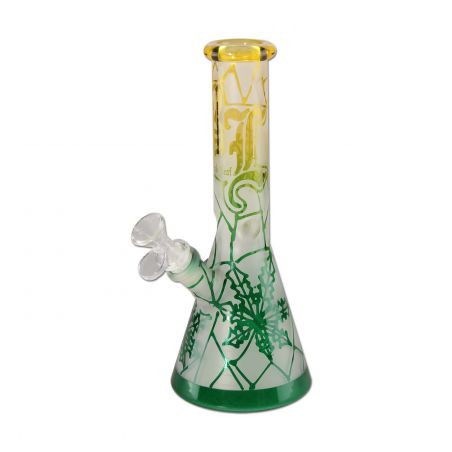 Bong 'Black Leaf' Sandblast H-250mm