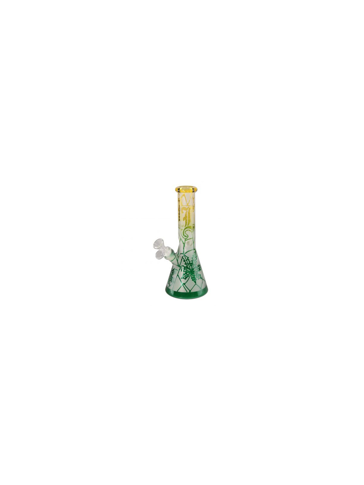 Bong 'Black Leaf' Sandblast H-250mm
