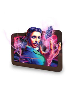 Tava de Rulat 'V-Syndicate' 3D High Def Wood 'High Voltage' - Small