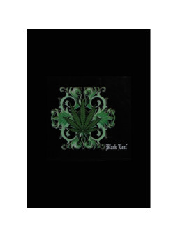 'Black Leaf' Mixing Tray 'Leaf'