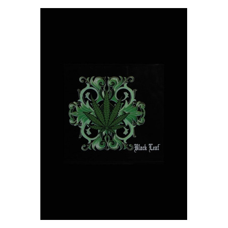 'Black Leaf' Mixing Tray 'Leaf'