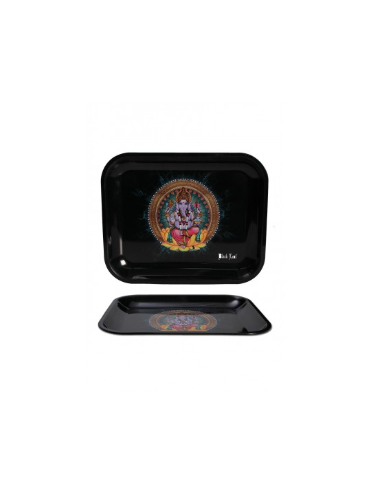 'Black Leaf' Rolling Tray Ganesha
