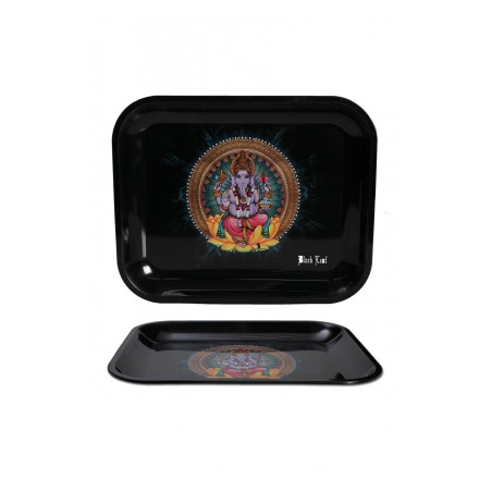 'Black Leaf' Rolling Tray Ganesha