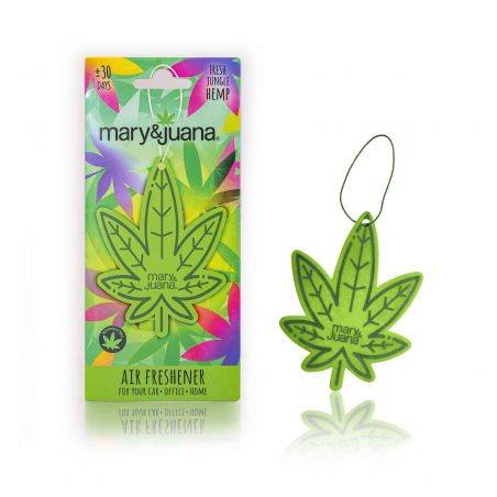 Odorizant auto 'Mary & Juana' Fresh Jungle Hemp - Împrospătare 30+ zile