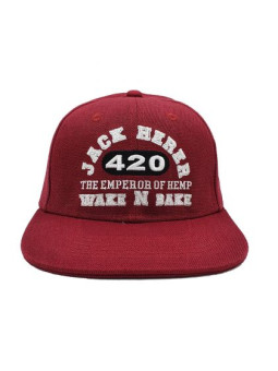 Sapca 'Lauren Rose' Wake N Bake Red cu Buzunar Secret