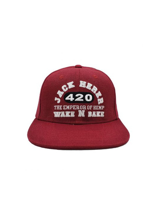 Sapca 'Lauren Rose' Wake N Bake Red cu Buzunar Secret