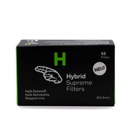 Filtre Slim Carbon Activ + Celuloza 'Hybrid Supreme' ø6,4mm - x55buc