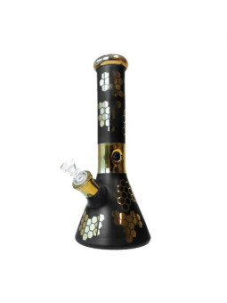 Bong 'BlackSheep' Black Bee Hexagon H-320mm